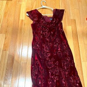 Maroon Dress size 12